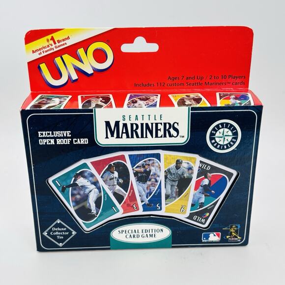 UNO Seattle Mariners MLB 2003 Special Edition Card Game. New. Sealed. - Picture 8 of 8